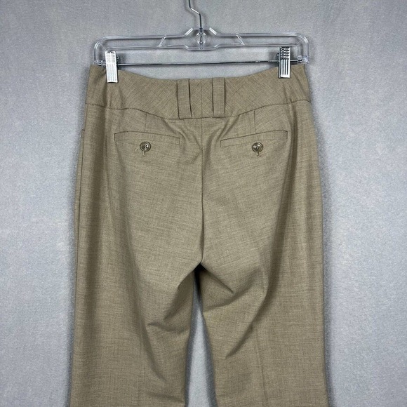 The Limited Cassidy Trouser Pants Size 2 Tan Wide Leg Workwear 33" inseam - Picture 11 of 11